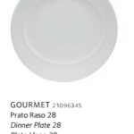 Тарелка столовая 28 см Gourmet