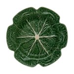 Тарілка сервірувальна "Капуста" 30см, зелена (COUVE)