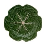 Тарілка "Капуста" 26 см, зелена (COUVE)