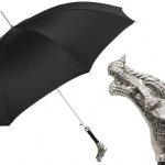 Чорна парасолька Дракон