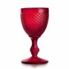 Червоні келихи BICOS, 280 мл, для води та вина