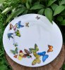 Тарелка 240 мм мелкая  "Бабочки"