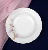 Тарелка глубокая «Цветок миндаля», 250 мл, d=20 см, отводка золотом