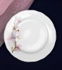 Тарелка мелкая «Цветок миндаля», d=24 см, отводка золотом