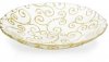 Блюдо круглое глубокое - Золотые вензеля