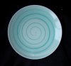 Тарелка мелкая⇨ бирюзовая, без борта 175 ММ