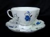 Чайная пара 250 см3 Мелодия вальса кобальт/платина