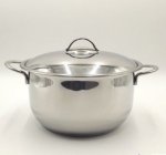 OMS KINOX каструля D=20. 2,8 л кришка сталь, індукц