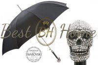 Розкішна парасолька Swarovski® Череп