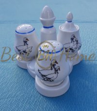 Набор для специй 4пр Гуси