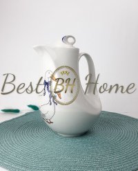 Кувшин 1200 мл с крышкой Гуси