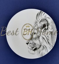 Лев, тарелка мелкая 24 см