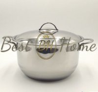 OMS KINOX Каструля 4,0 л  22 х12 см  кришка сталь