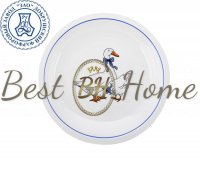 Тарелка мелкая 25,5 см Гуси, европейская